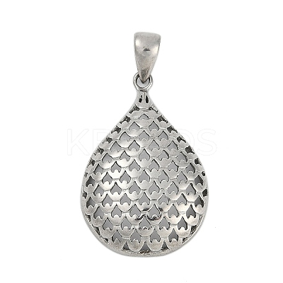 304 Stainless Steel Pendants STAS-F310-11P-1