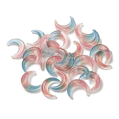 Luminous Transparent Resin Decoden Cabochons RESI-D013-12-1