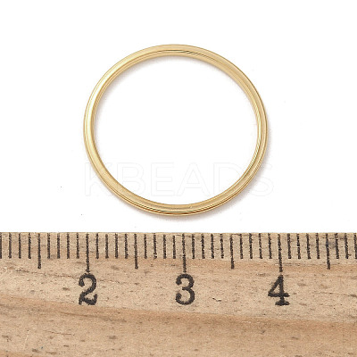 304 Stainless Steel Plain Band Rings STAS-I160-F03-G-1