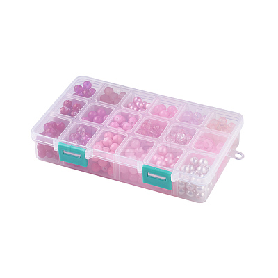 Baking Paint Glass Beads DGLA-JP0001-27-A-1
