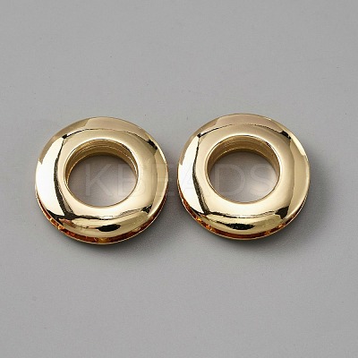 Alloy Grommet Eyelet Findings FIND-WH0145-25B-KCG-1