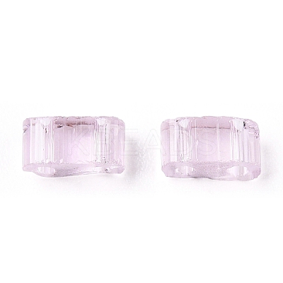 2-Hole Glass Seed Beads SEED-T003-01B-11-1