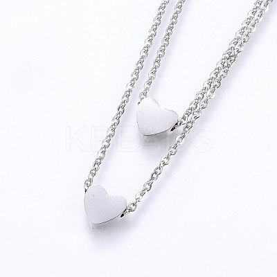 Tarnish Resistant 304 Stainless Steel Jewelry Sets SJEW-O090-33P-1