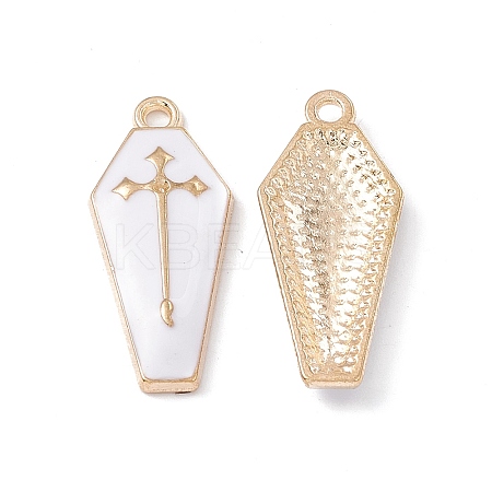 Alloy Enamel Pendants ENAM-H039-10G-D-1