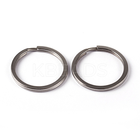Tarnish Resistant 304 Stainless Steel Split Key Rings LS-STAS-G130-41P-1
