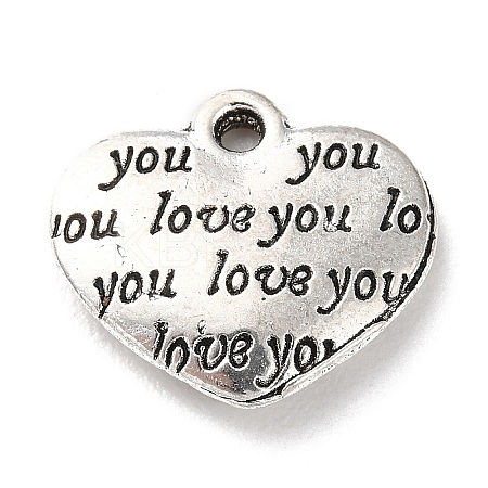 Tibetan Style Alloy Pendants PALLOY-P293-057AS-1