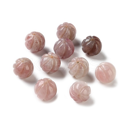 Natural Madagascar Rose Quartz Carved Beads GG-CBABD99-01B-1