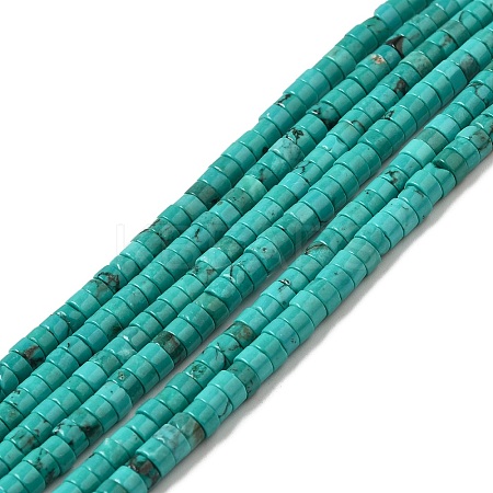 Natural Howlite Beads Strands G-B049-A01-01B-1