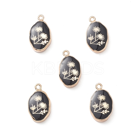 Natural Obsidian Pendants X-G-K333-01I-02-1