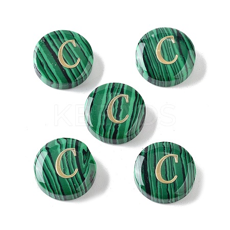 Synthetic Malachite Beads G-A238-01C-1