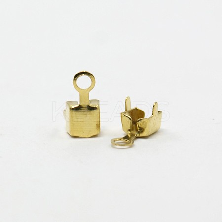 Brass Cup Chain Ends EC288-1G-1