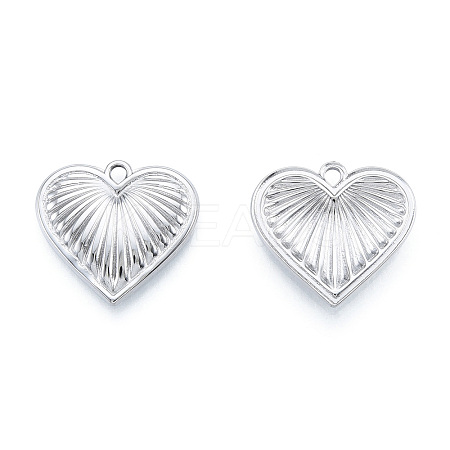 Non-Tarnish 201 Stainless Steel Pendants STAS-N098-239P-1