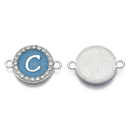 Alloy Enamel Links Connectors LS-ENAM-TAC0003-01S-06C-1