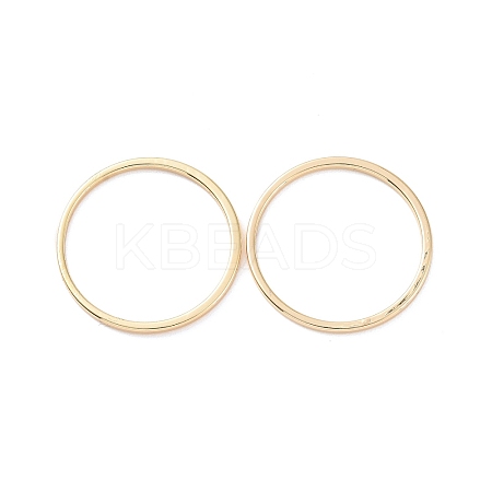 Ion Plating(IP) Brass Linking Rings KK-A168-02G-1