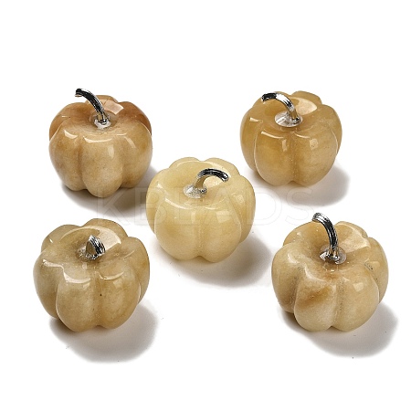 Natural Topaz Jade Bell Pepper Figurines G-Q190-02P-06-1