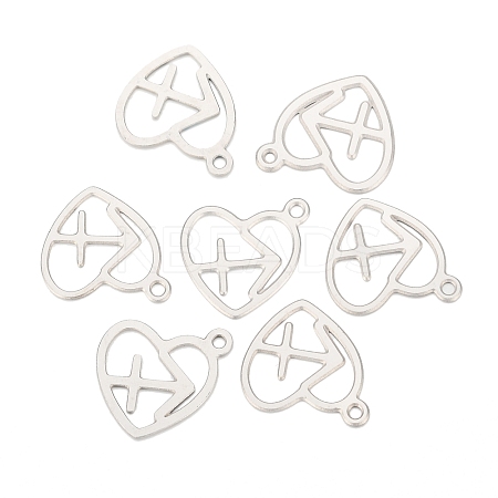 Non-Tarnish 304 Stainless Steel Pendants STAS-I157-07L-1