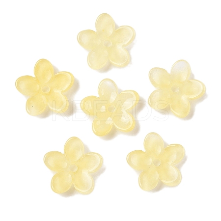 Transparent Spray Paint Glass Beads GLAA-Z011-07F-1