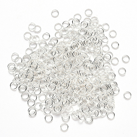 Brass Open Jump Rings X-KK-S358-001S-1