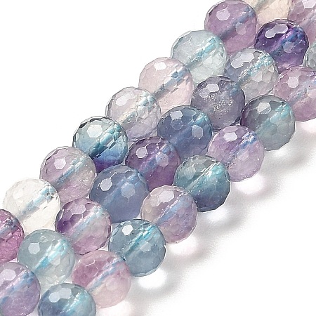 Natural Fluorite Beads Strands G-K345-A02-01A-1