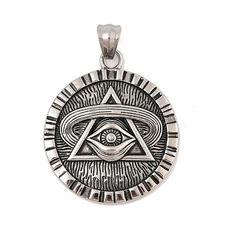 304 stainless Steel Pendants STAS-M083-01AS-1