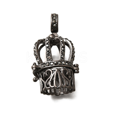 Brass European Dangle Charms KK-M313-13B-02-1