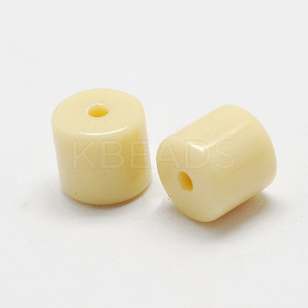 Solid Colour Acrylic Beads SACR-S164-07-1