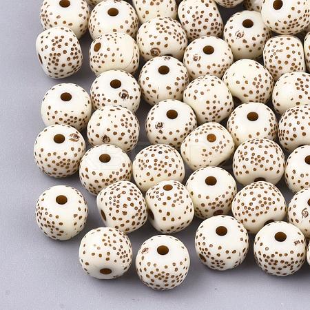 Opaque Acrylic Beads SACR-S752-01-1