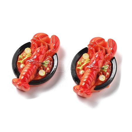 Cute Mini Food Series Resin Cabochons CRES-I038-01G-1