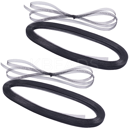 Polyester Hard Horsehair Braid Boning SENE-WH0003-30B-1