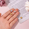 4Pcs 2 Colors Stainless Steel Beads STAS-TA0002-73-5