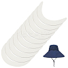 Plastic Hat Brim Board for Peaked Cap DIY-WH0060-83-1