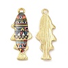 Alloy Enamel Pendants FIND-C037-16G-08-1-1