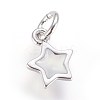 Enamel Brass Charms KK-G364-18P-01-1