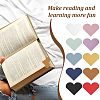 30Pcs 10 Colors PU Leather Heart Corner Protectors AJEW-GA0008-23-5