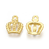 Tibetan Style Alloy Crown Charms EBB054Y-G-1
