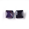 Faceted Glass Cabochons GLAA-E411-12-2