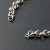 304 Stainless Steel Rolo Chain Bracelet LS-X-AJEW-JB01012-3