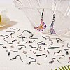 100Pcs 2 Style Earring Hooks and Open Jump Rings STAS-SZ0001-73-6