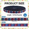 15Yards Ethnic Style Embroidery Polyester Ribbons OCOR-PH0006-86B-2