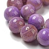 Dyed Natural Jade Beads Strands G-F764-03B-4