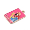 Tarot Alloy Enamel Pendants ENAM-A008-47KCG-05-2