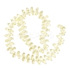 Crystal Glass Beads Strands GLAA-D033-37-4