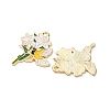 Alloy Enamel Pendants X1-FIND-H051-07G-2