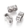 Non-Tarnish 201 Stainless Steel Slide Charms/Slider Beads STAS-L238-057A-P-1