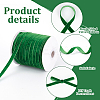 50 Yards Single Face Velvet Ribbin OCOR-WH0086-41A-4