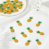 30Pcs Alloy Enamel Pendants ENAM-LP0001-50-1