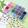 792Pcs 24 Style ABS Plastic & Acrylic Imitation Pearl Beads OACR-YW0001-29-6