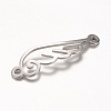 Non-Tarnish 201 Stainless Steel Links connectors X-STAS-S059-09B-1