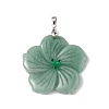Natural Green Aventurine Big Pendants X-G-B040-01P-06-2