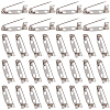 120Pcs Iron Brooch Findings IFIN-SP0001-38P-1